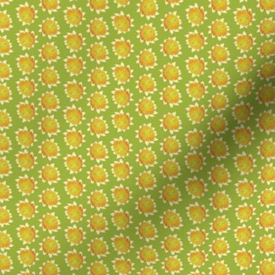 Daisy Dots: Lime