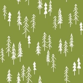 Pine Forest Green - 6" repeat