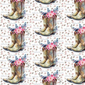 Cowgirl Boots Wild and Free