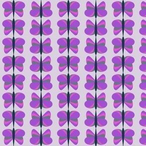 Color Drop Butterfly Moth Abstract Modern Subtle Light London Lavender Gray D6D0DB Blue Amethyst Purple Pink 8F52CC Subtle Magenta Pink CC52CC Slate Gray 697A7E and Navy Blue 29384C