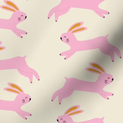 Bunnies Abound - pink