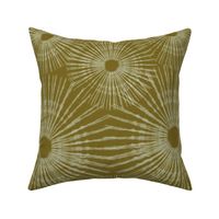 shibori circle gold