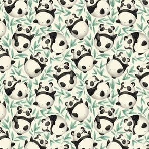 Pandas (mini scale) green
