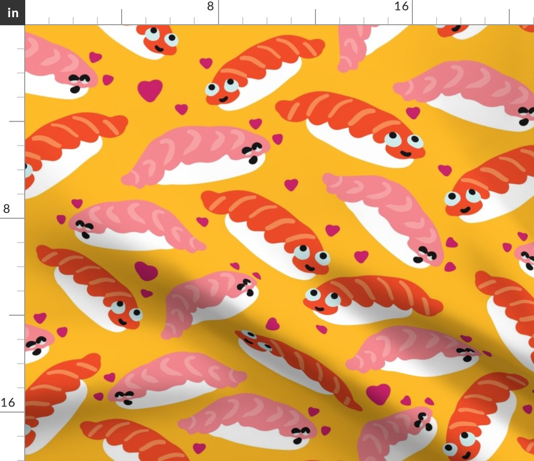 BIG Nigiri Pattern Saffron