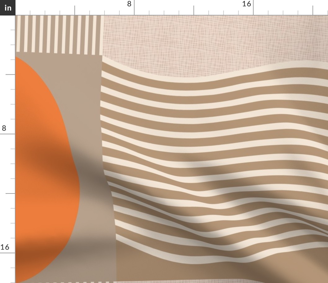 orange_beige_block_wave_stripes
