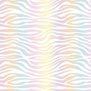 The new minimalist zebra animal print trend for wild kids and safari lovers pastel gradient kawaii palette vertical stripes 