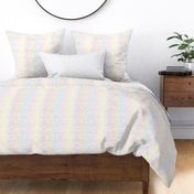 The new minimalist fat zebra animal print trend for wild kids and safari lovers pastel gradient kawaii palette vertical stripes  LARGE  