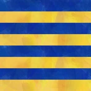 Ukraine Watercolor Stripe