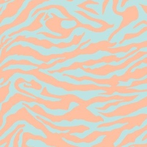 Sky and salmon shading zebra
