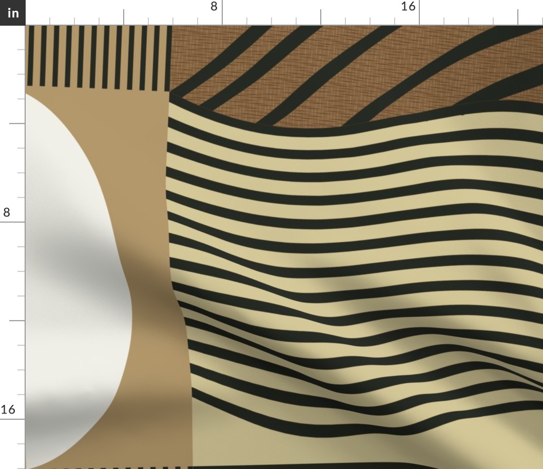 lemon_latte_brown_colorblock_wave_stripes