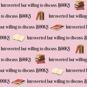 Introverted. . .Books pink