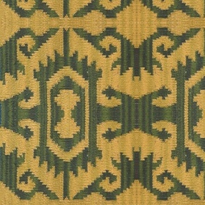  Kilim Pattern Faux Woven Texture  large