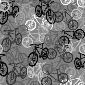 138 Bicycles B and W