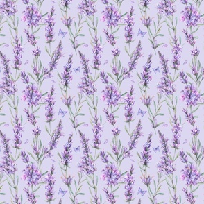 Watercolor lavender