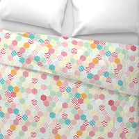 Honeycomb Multi Color Hexagons