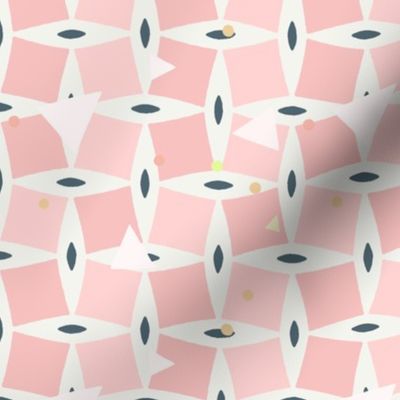 Floating squares - Pink