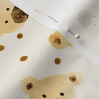 baby teddies - watercolor teddy bears pattern for modern cute nursery a842-2