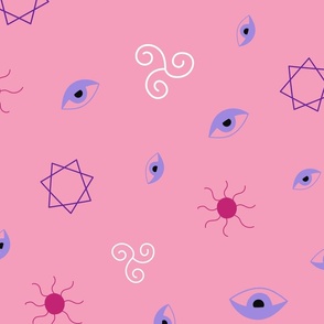 Esoteric seamless pattern