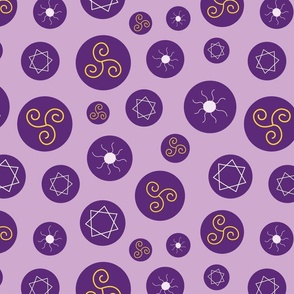 Esoteric seamless pattern