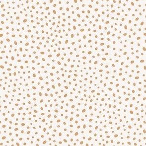 Organic spots - desert on cream