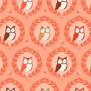 Sweet Owlies - Peach