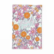 Actually I can, floral print