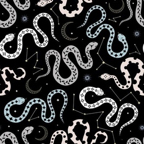 Snakes magic pattern