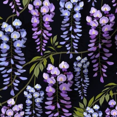 Wisteria pattern