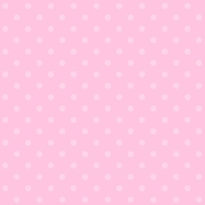 Pastel Pink Polka Dots