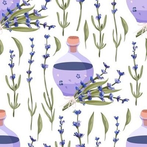 Lavender oil Provence romantic flower 
