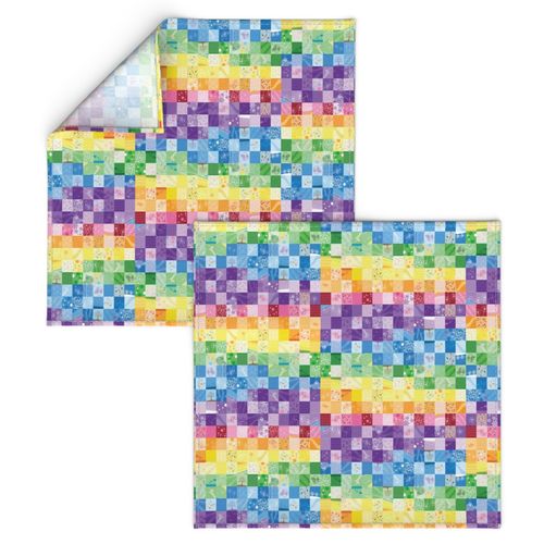 Rainbow Quilt (Small Scale)