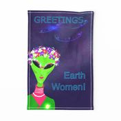 Alien Invasion Woman's Day