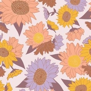 summer sunflowers - candy colors