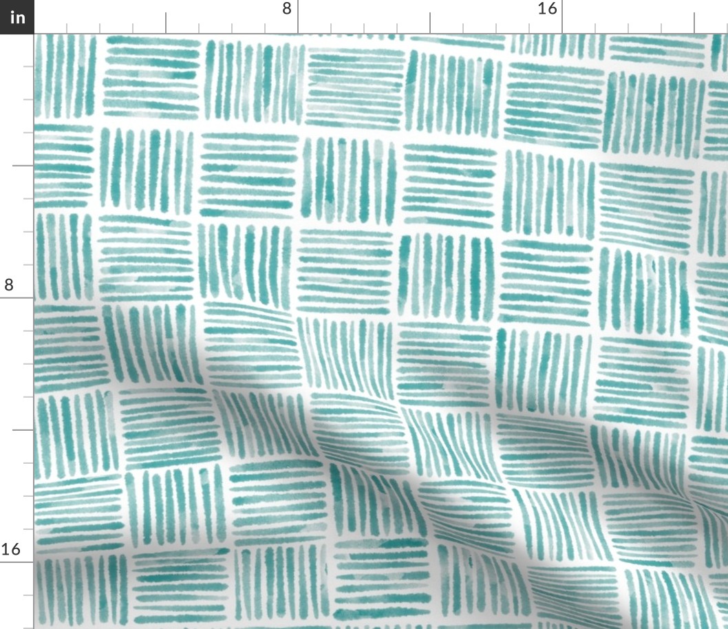 Line Art (Teal) Squares