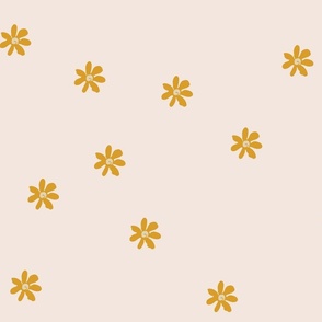 Simply Daisies - Sienna On Pink.