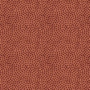dots on dots - brown