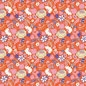 Folksy Floral Bright Small