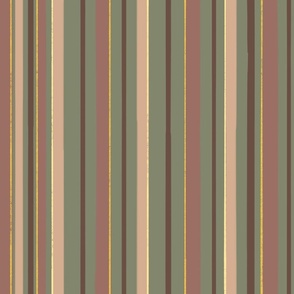 Colorful stripes brown and green