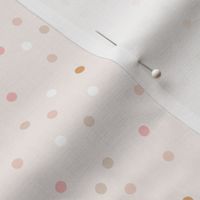 Confetti  1 / cute geometric pattern design with dots pink