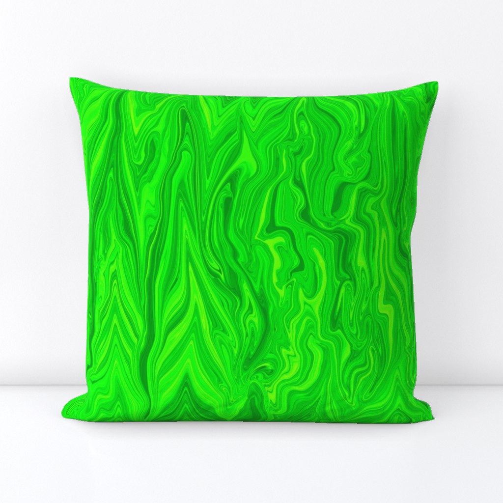 STRM8 - Large -  Stormy Waves of Bargello in green