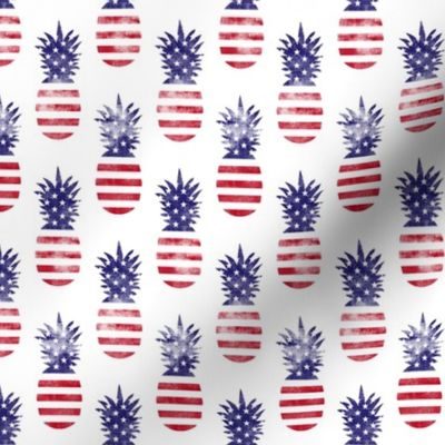 Stars and Stripes Pineapples - OG - LAD22