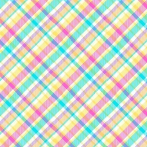 Baby Pastels and White Madras Plaid