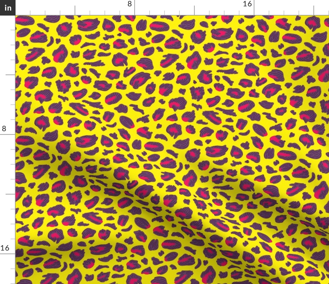 Retro 80s Maximalist Leopard Print