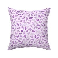 purple kittens on lavender - ELH