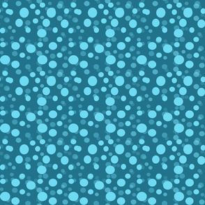 Teal Bubbles