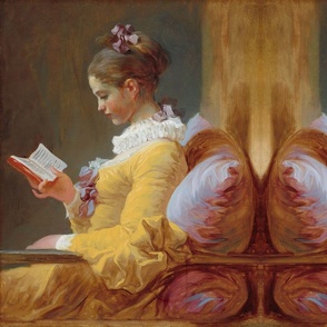 THE READER - JEAN-HONORE FRAGONARD