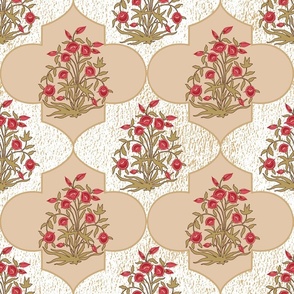 Indian Block Print Fabric Wallpaper and Home Decor  Spoonflower