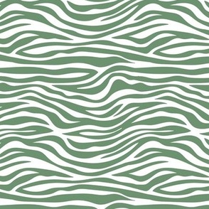 The new minimalist zebra animal print trend for wild kids and safari lovers neutral olive green spring on white
