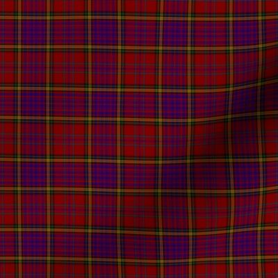 Scottish Clan Anderson of Kinnedear Red Tartan Plaid