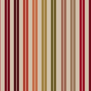2244 - Autumn Stripes on Bone - vertical
